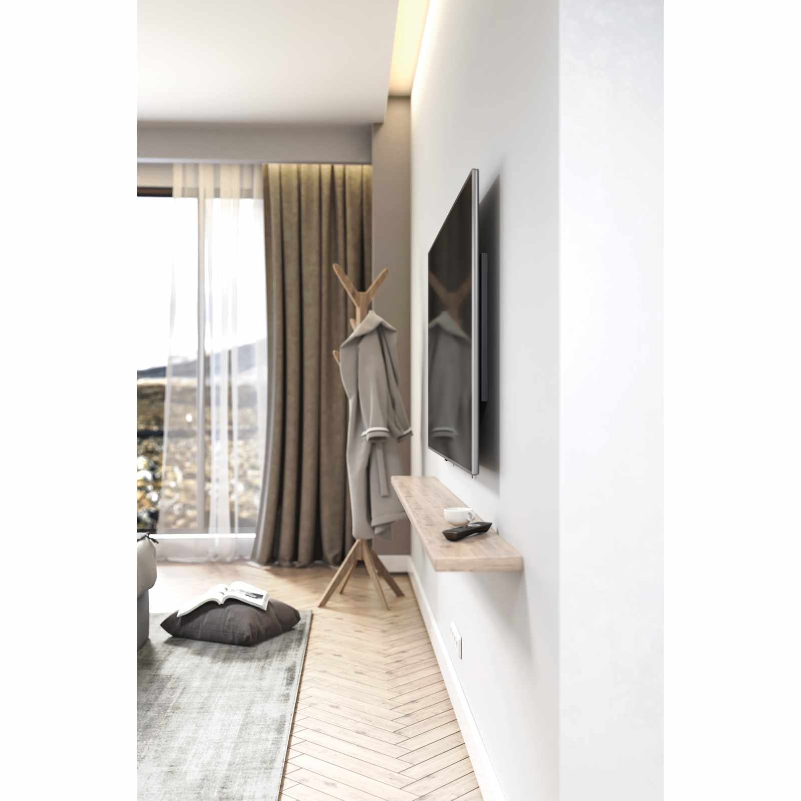 Soporte de Pared de Alta Resistencia y Bajo Perfil para Pantallas Grandes Image 9