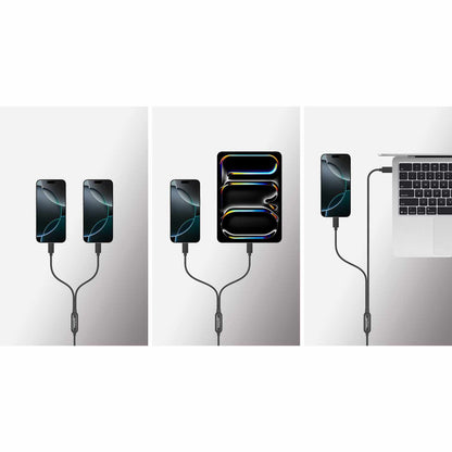 Cable de carga USB-C doble 100 W, 2 m (7 ft) Image 9