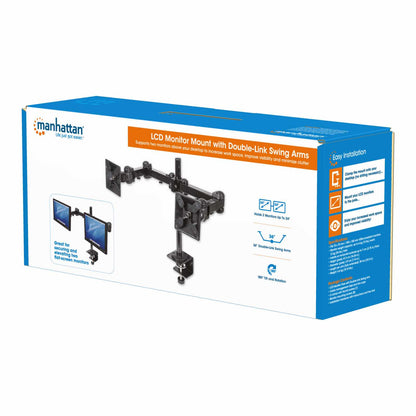 Soporte para monitor LCD con brazos articulados de doble articulación Packaging Image 2
