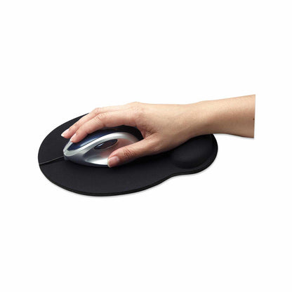 Mouse Pad con Descansa Muñecas Negro Image 3