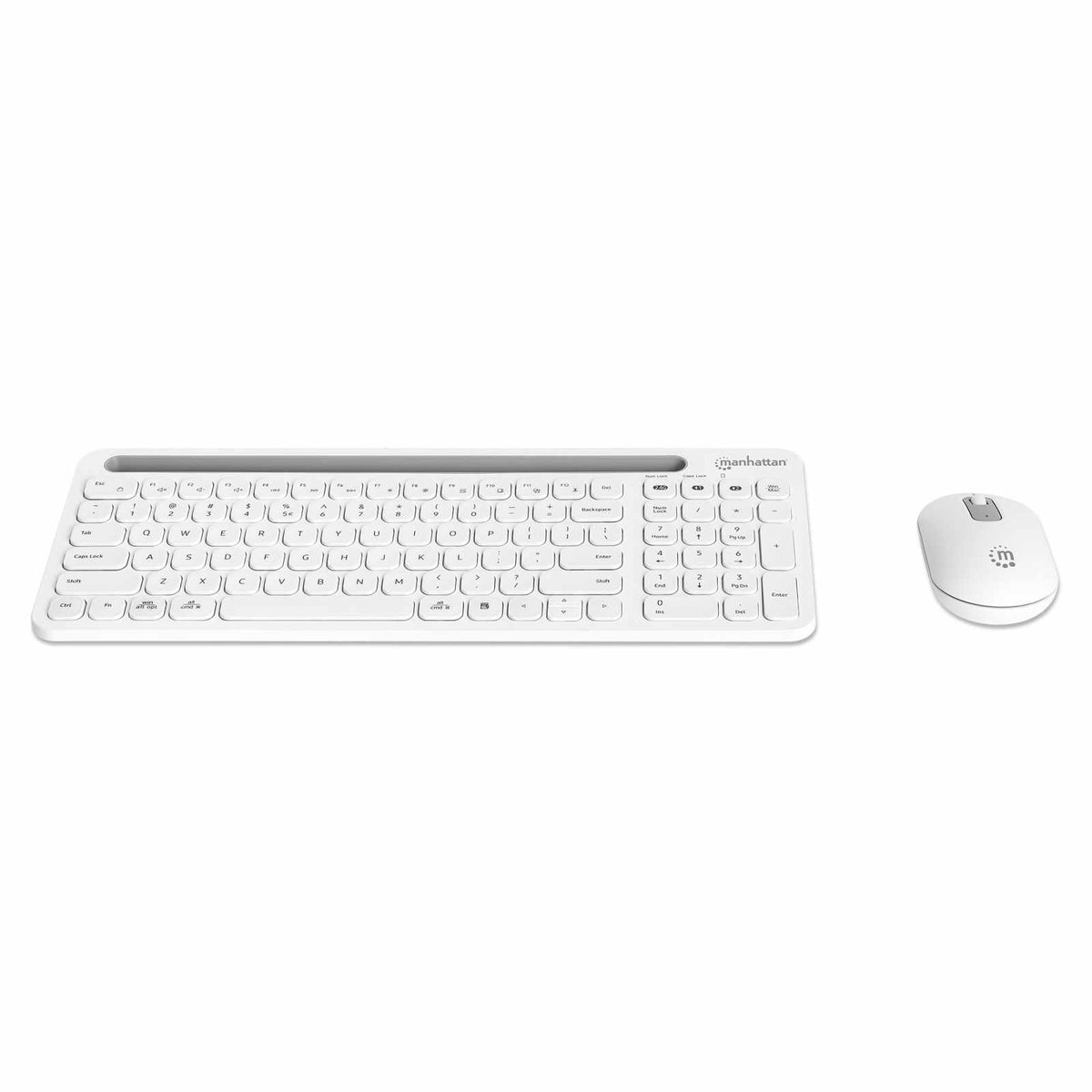Kit de teclado y mouse inalámbricos con conexión dual USB y Bluetooth Image 4