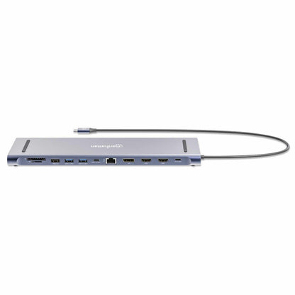 Estación de carga / Hub multipuerto USB-C PD 12 en 1 para tres pantallas 4K Image 13