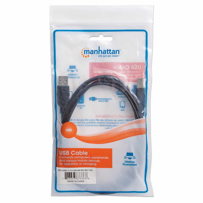 Cable USB A macho a B hembra 480 Mbps 1.8m Packaging Image 2