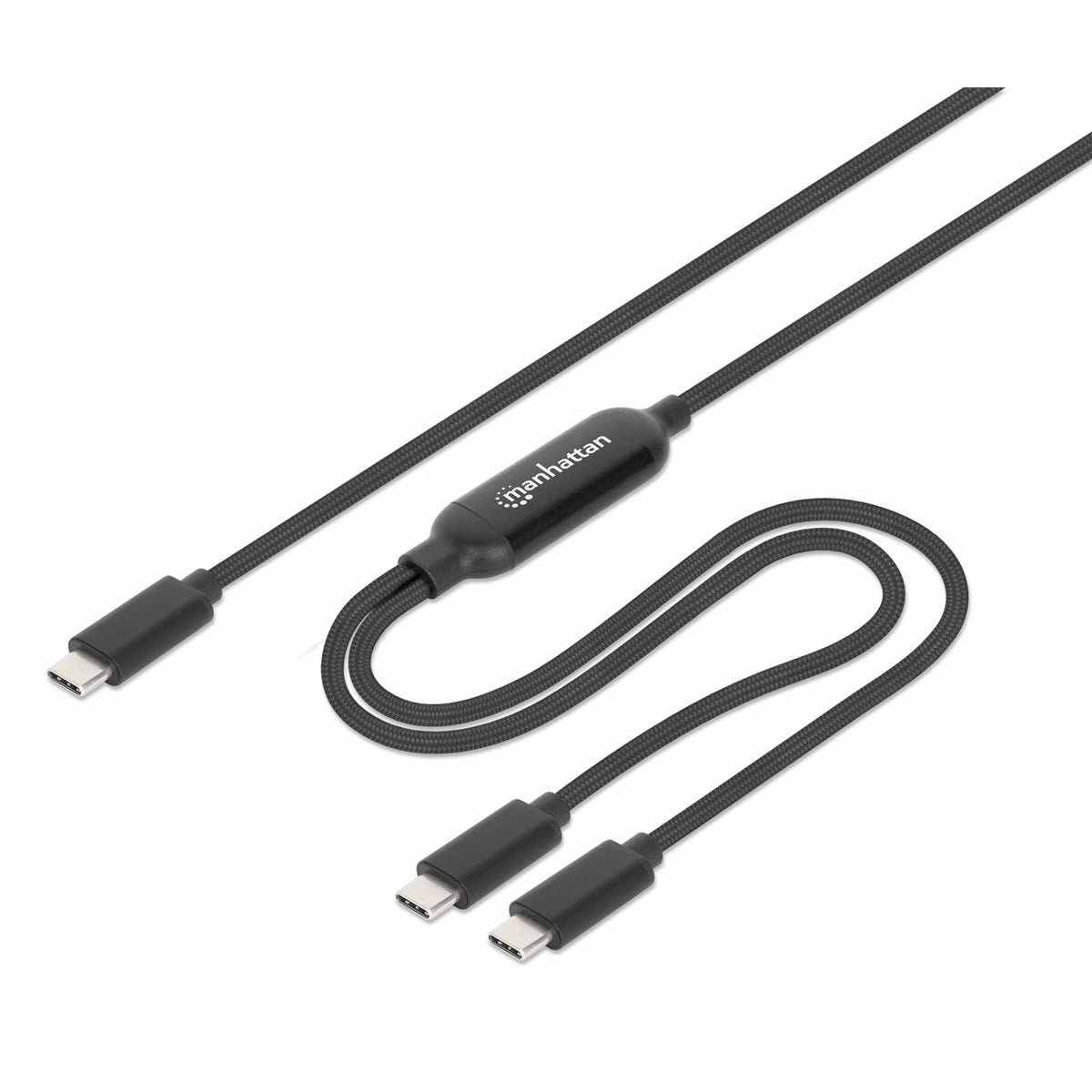 Cable de carga USB-C doble 100 W, 2 m (7 ft) Image 1