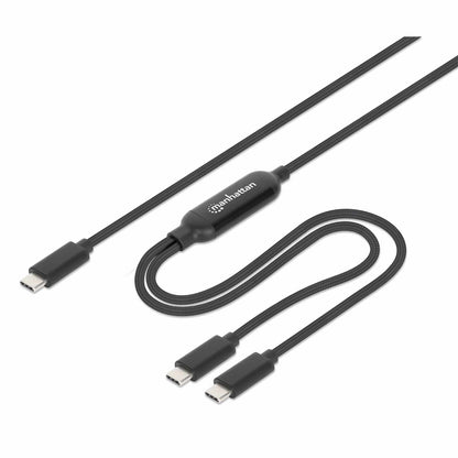 Cable de carga USB-C doble 100 W, 2 m (7 ft) Image 1