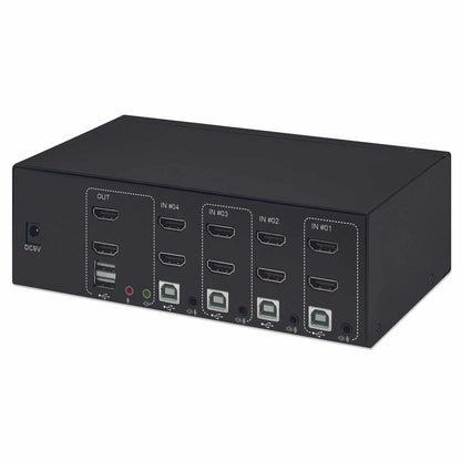 Switch KVM HDMI de 4 puertos para dos monitores Image 5
