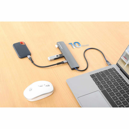 Hub de 7 puertos 10G/5G USB-C / USB-A 4+3 con Power Delivery Image 3
