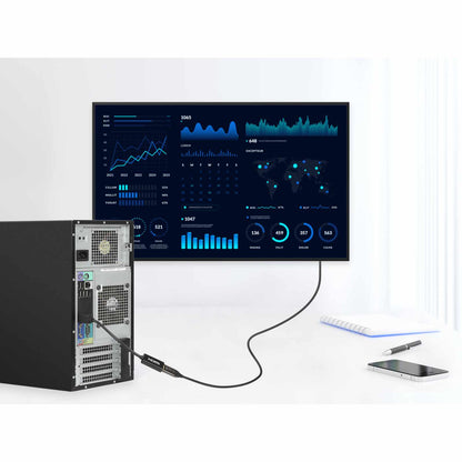 Adaptador activo DisplayPort macho a HDMI hembra, 4K a 60 Hz Image 7