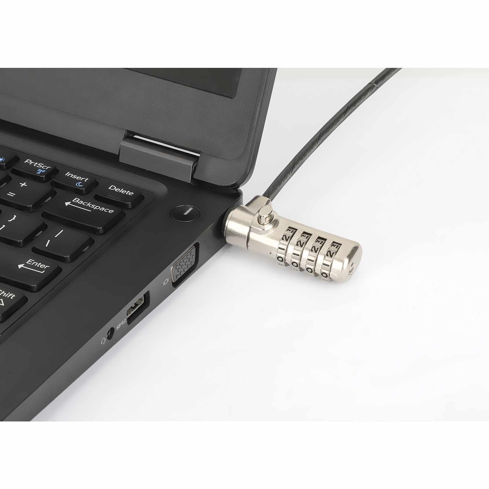 Candado de seguridad para laptop ranura Nano, con combinación Image 6