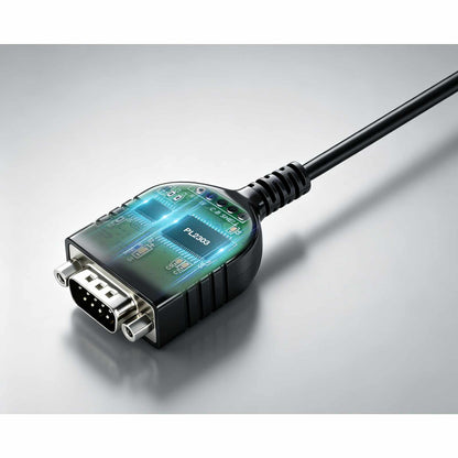 Convertidor USB-C a Serial DB9 / RS232, 1 m Image 4