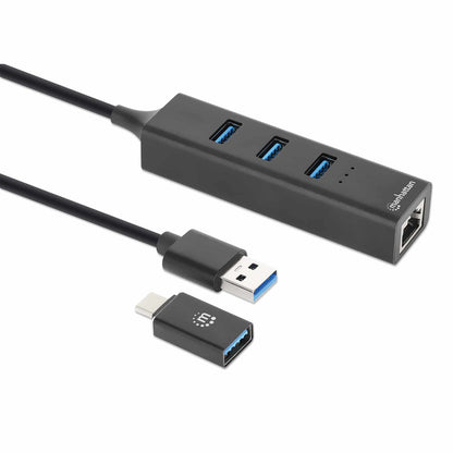 Adaptador de Red GB USB A/C con Hub V3.2 Image 3