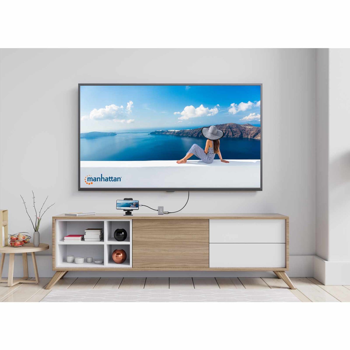 Docking Station de USB-C a HDMI y VGA, 4 en 1, con suministro de energía Image 10