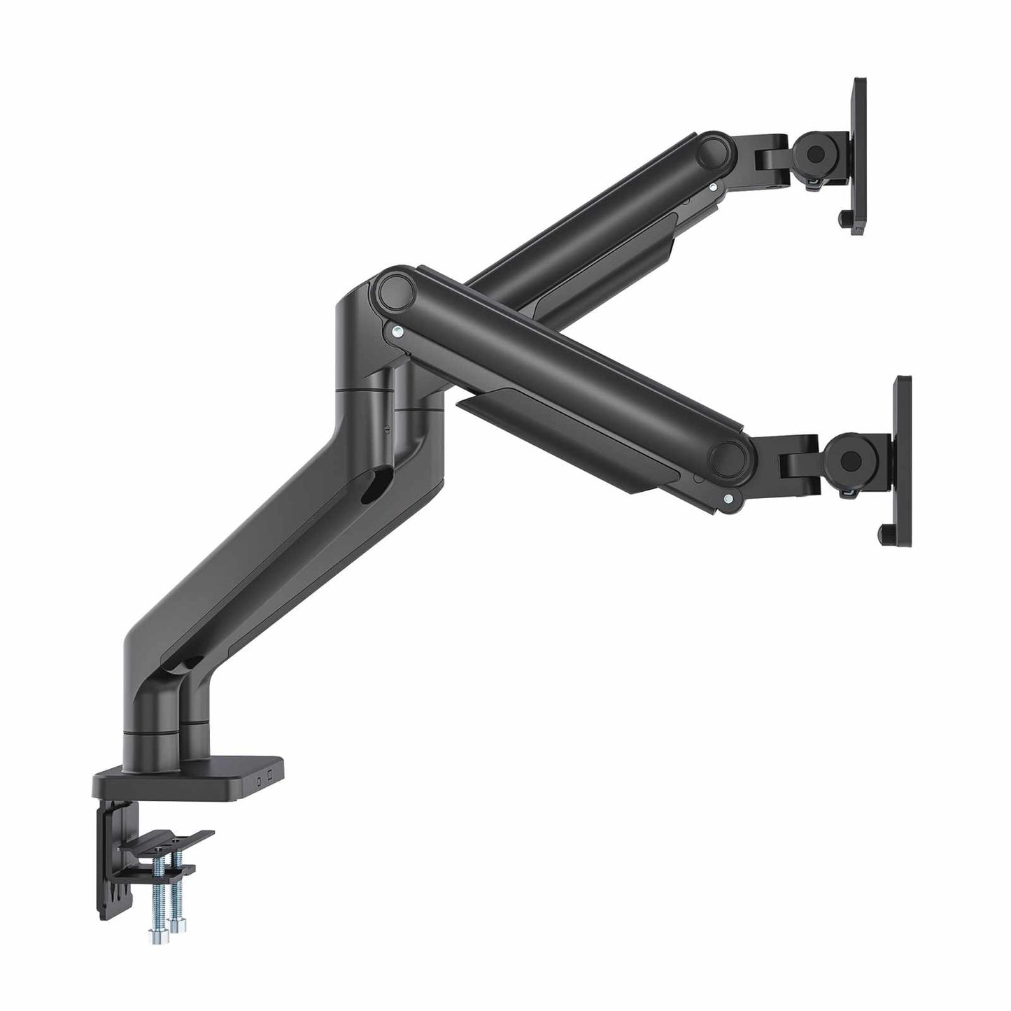 Soporte de aluminio con sistema de pistón para 2 monitores de 17" a 45" Image 10