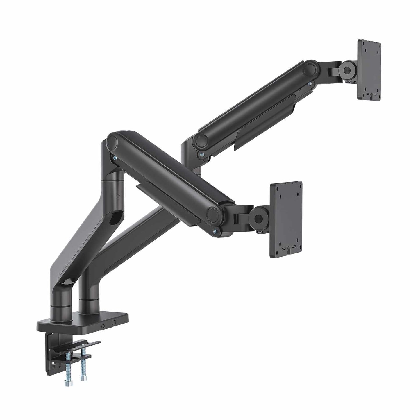 Soporte de aluminio con sistema de pistón para 2 monitores de 17" a 45" Image 7