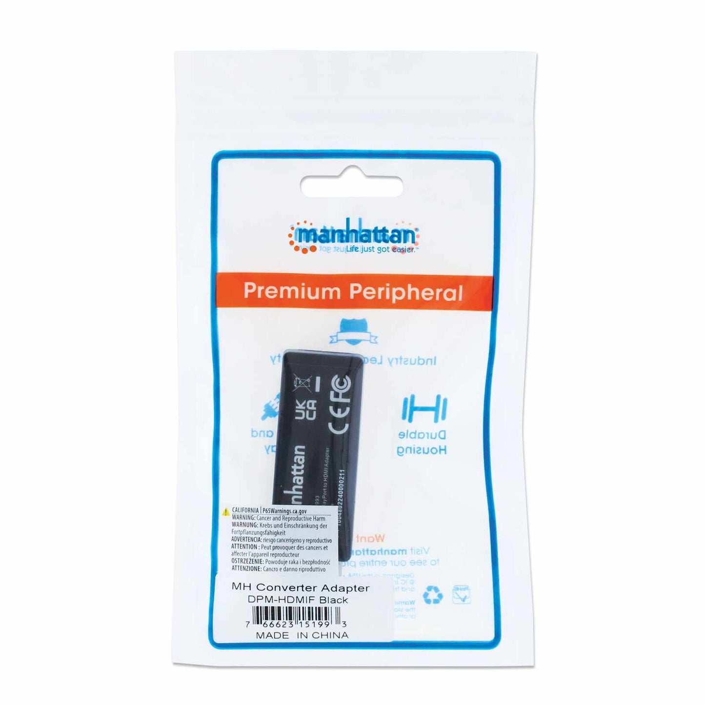 Adaptador DisplayPort a HDMI Pasivo Packaging Image 2