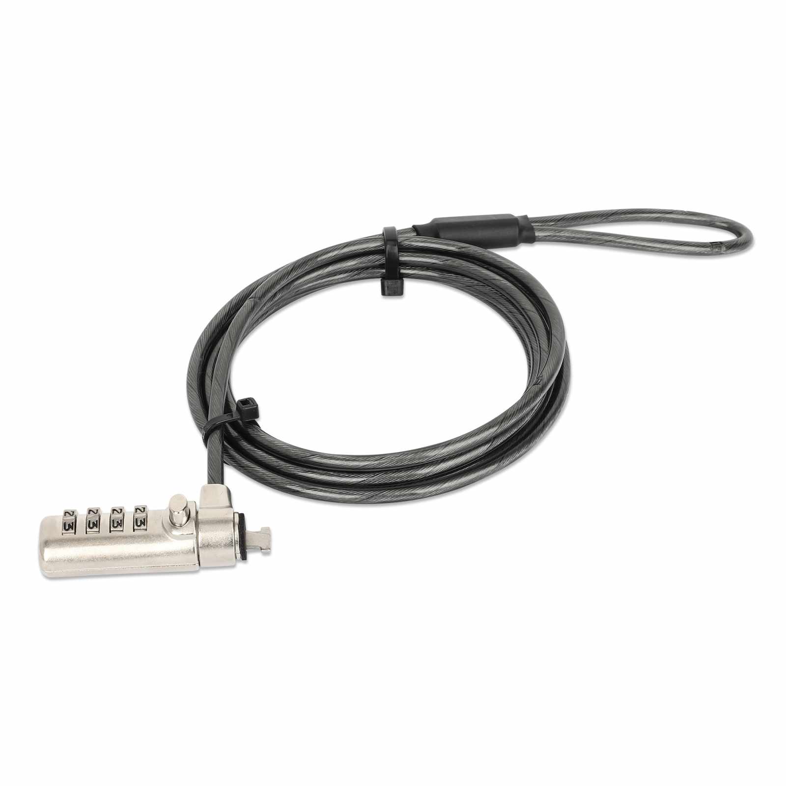 Candado de seguridad para laptop ranura Nano, con combinación Image 1