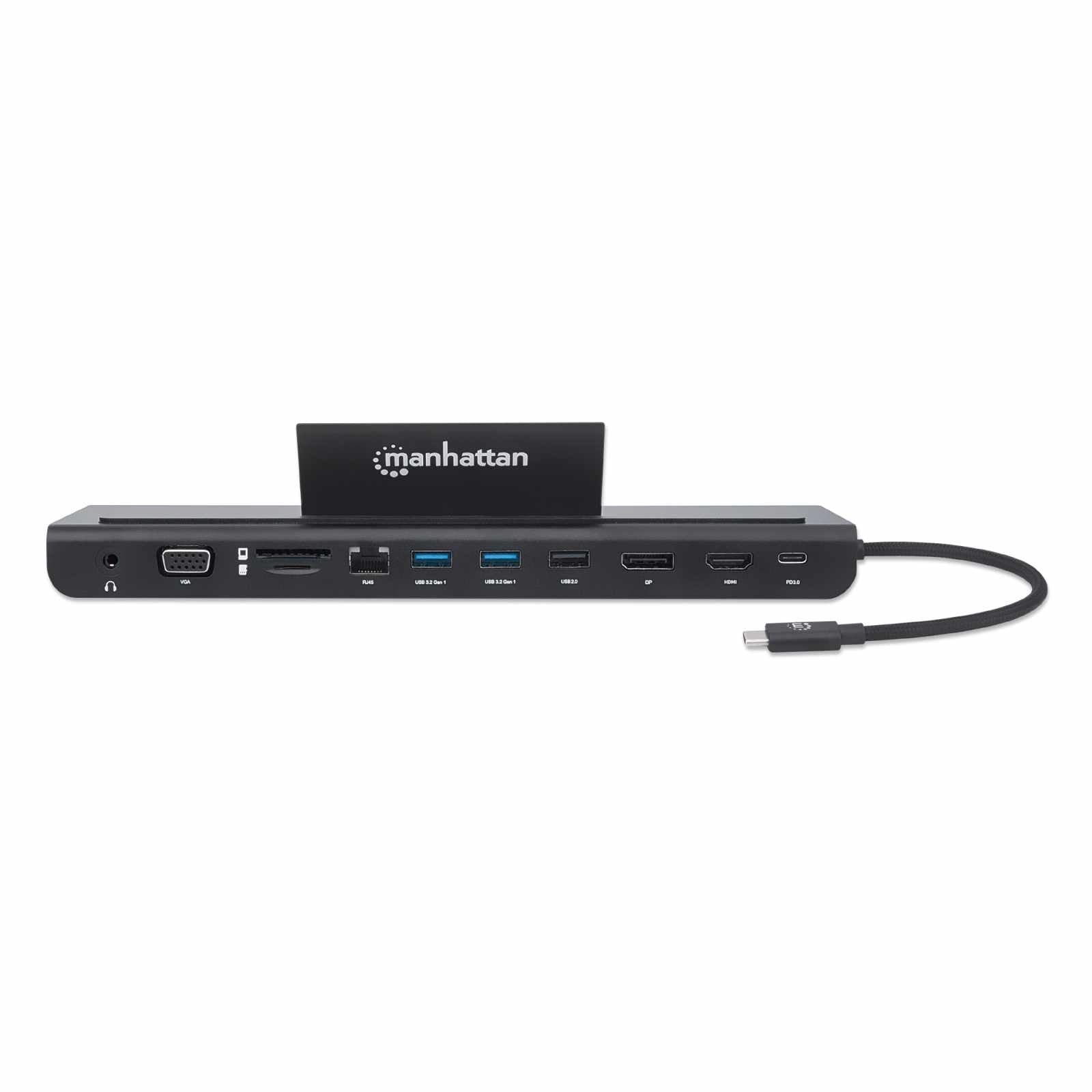 Docking station de USB-C a 11 puertos, para tres monitores, con MST Image 7