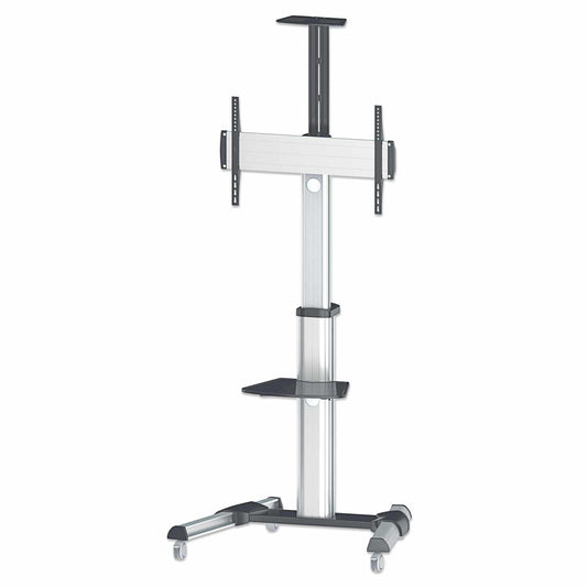 Soporte de Aluminio tipo Carrito con Altura Ajustable para Pantallas Multimedia de 37" a 86" Image 1