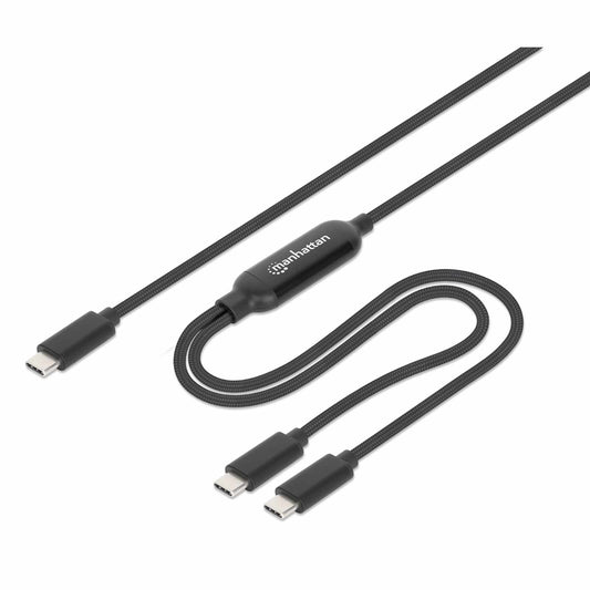 Cable de carga USB-C doble 100 W, 2 m (7 ft) Image 1