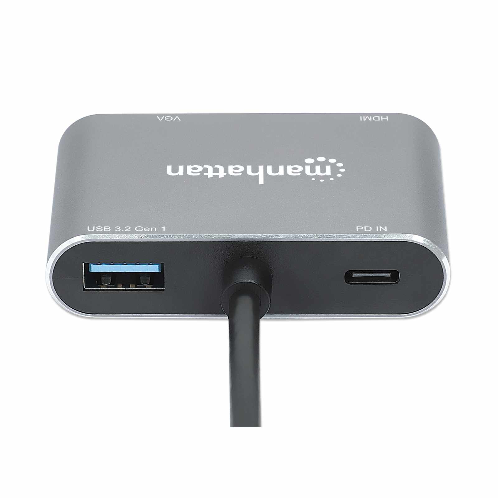 Docking Station de USB-C a HDMI y VGA, 4 en 1, con suministro de energía Image 7