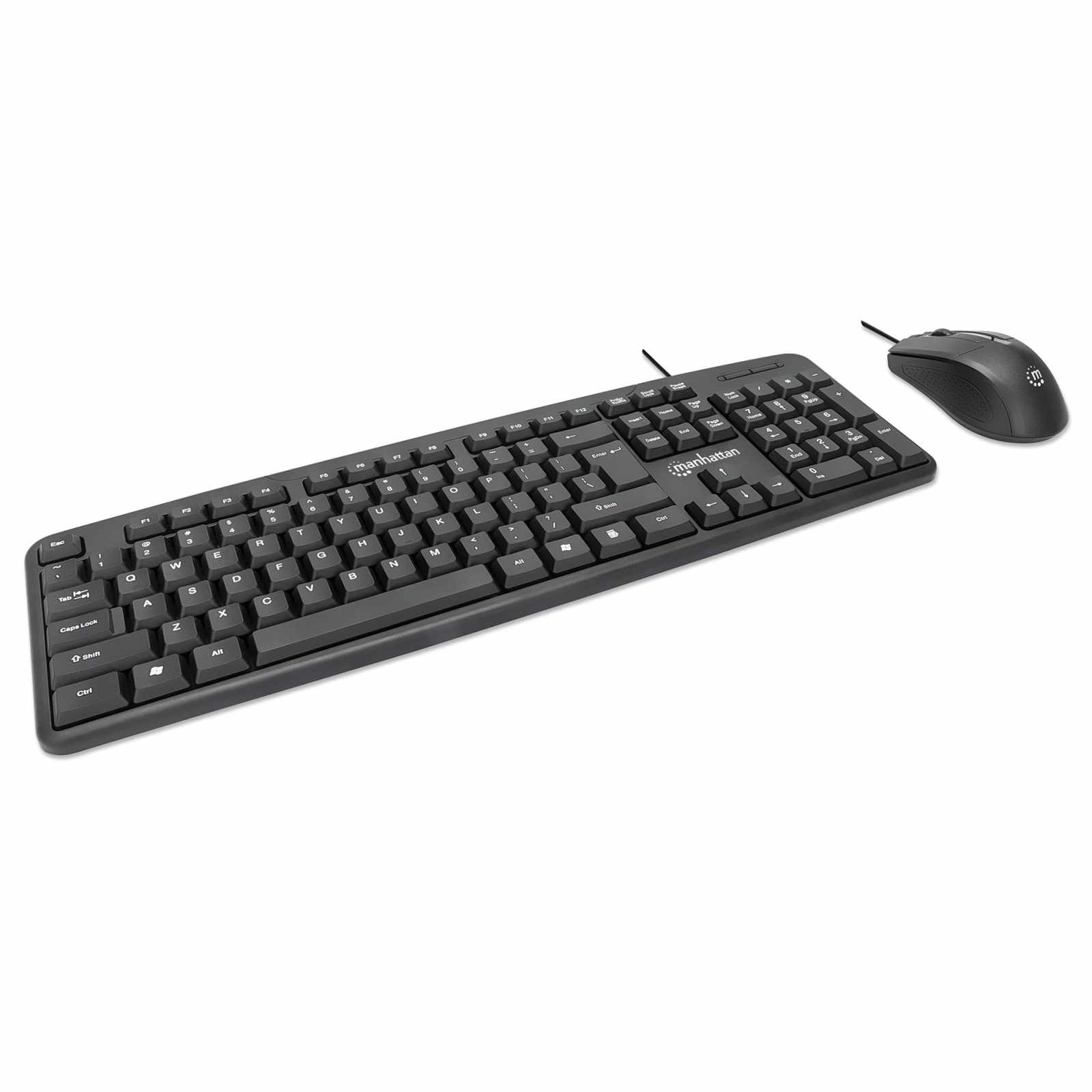 Set de teclado con cable y mouse óptico Image 3