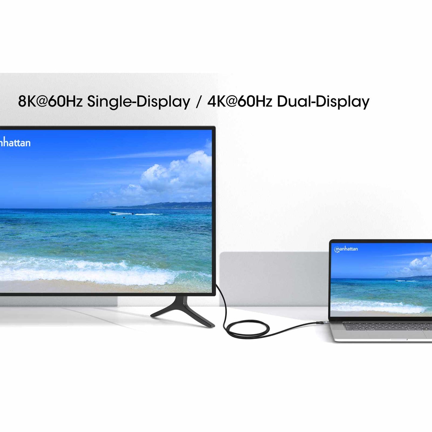 Cable USB-C de carga USB4Thunderbolt 4, 40 Gbps 8K Vídeo y 240 W / PD 3.1, 2m Image 13