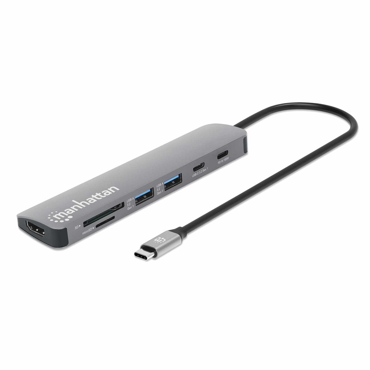 Docking Station USB-C 7 en 1 con HDMI 4K Image 1