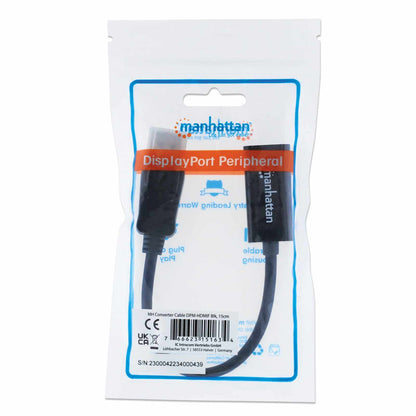 Adaptador DisplayPort a HDMI pasivo 1080p Packaging Image 2