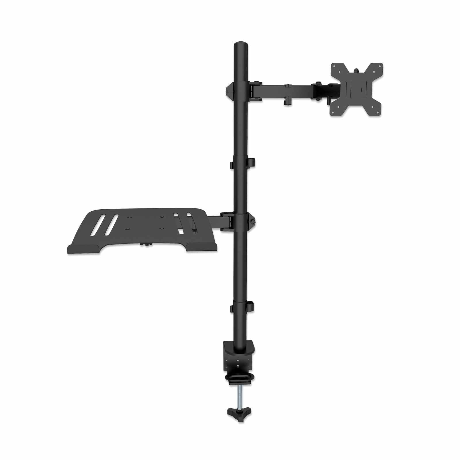 Soporte combinado de escritorio para laptop y monitor de 13" a 32" Image 4