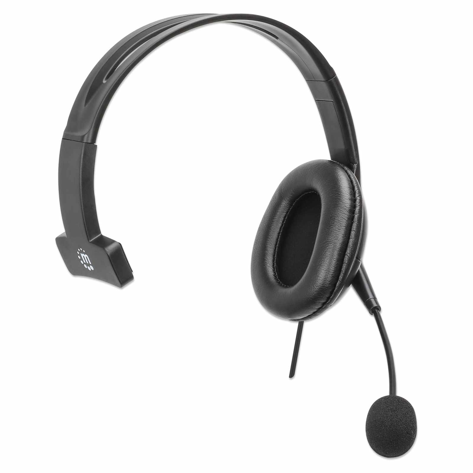 Audífono monoaural USB con micrófono reversible Image 3