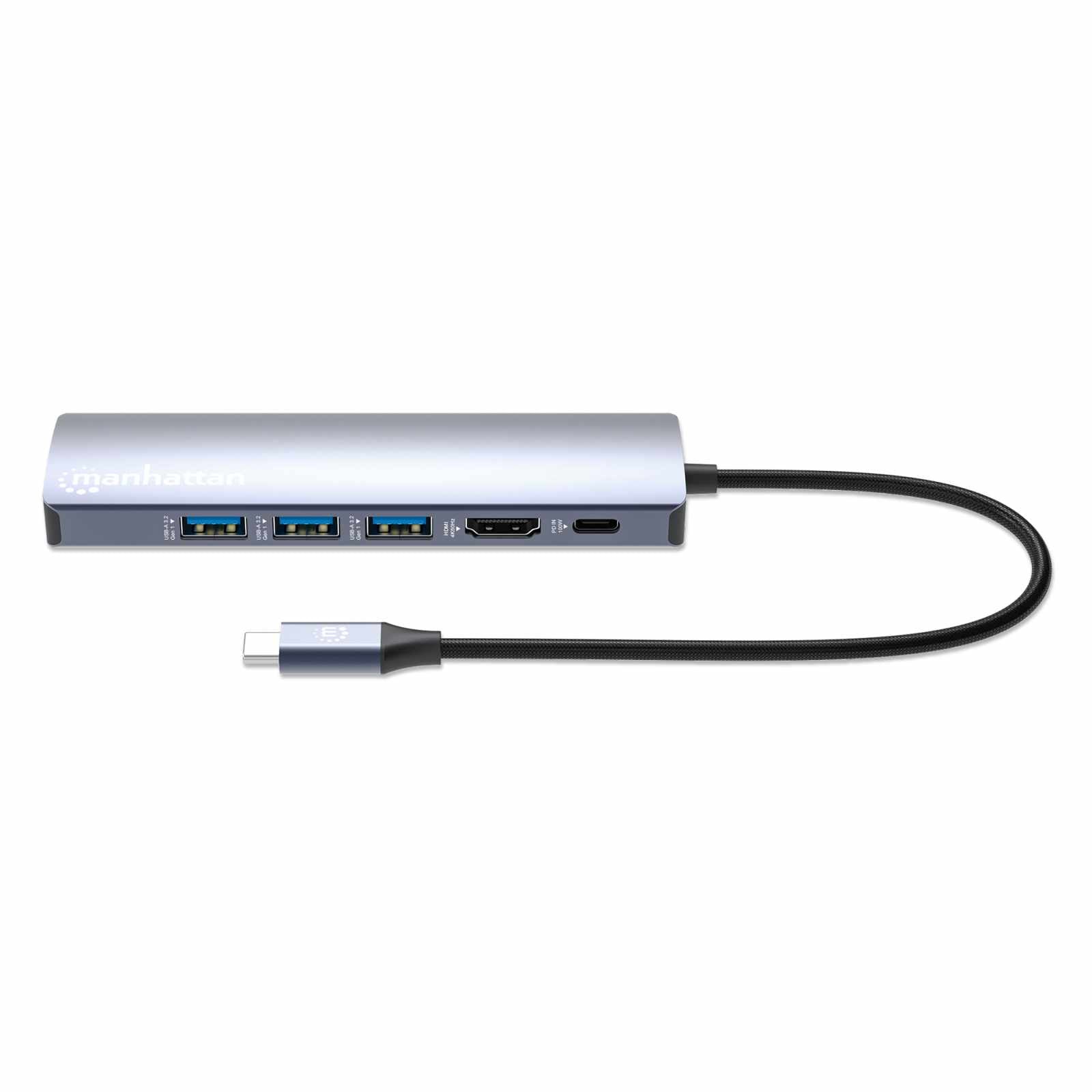 Base de conexión USB-C PD 6 en 1 4K / Hub multipuerto Image 5