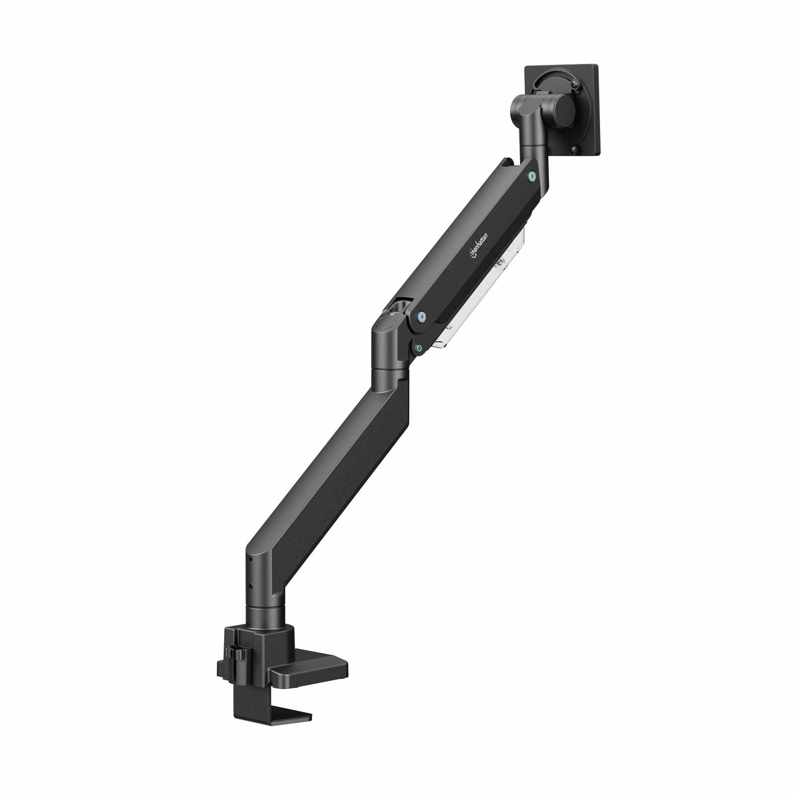 Soporte de aluminio con pistón de gas y puertos USB para un monitor de 17" a 57" Image 7