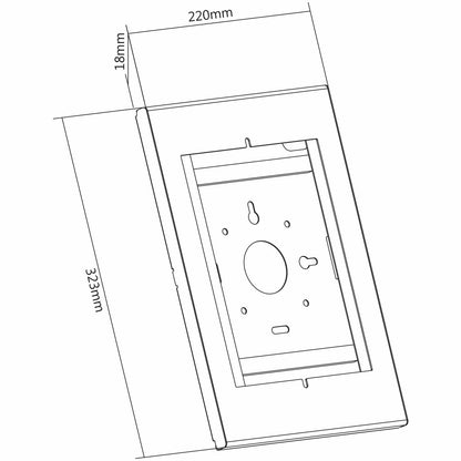 Soporte para montaje en pared para tableta y iPad® Image 12