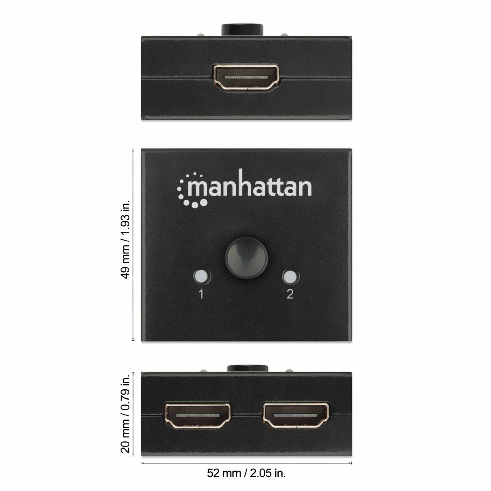 Switch bidireccional HDMI 4K de 2 puertos Image 8
