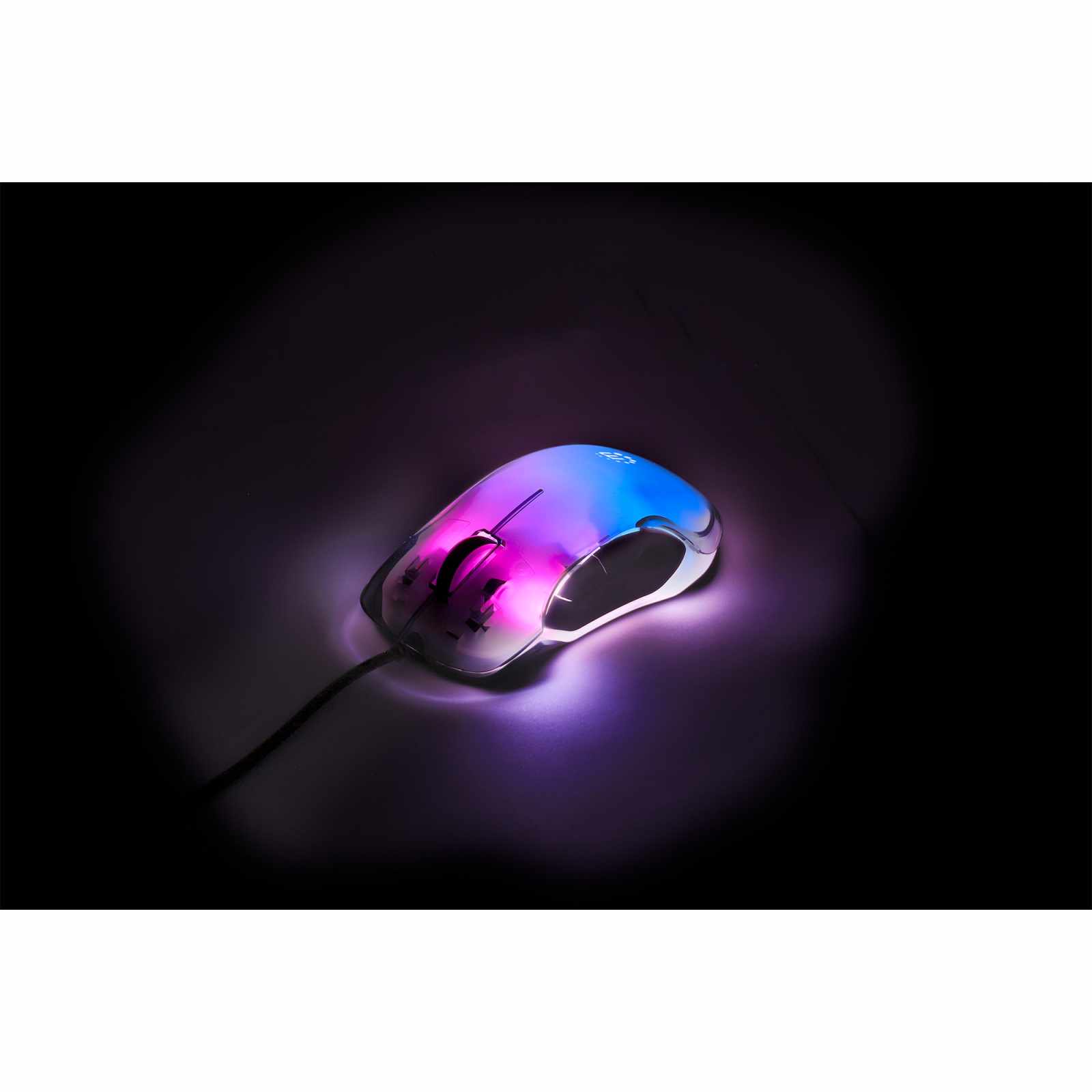 Mouse USB óptico con cable LED RGB Image 5