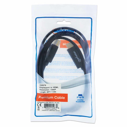 Cable DisplayPort - HDMI M-M 1080p  Packaging Image 2