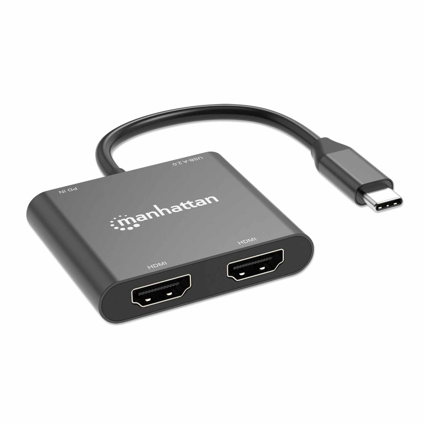 Adaptador de USB-C PD a monitor Dual-HDMI para laptop y tablet Image 4