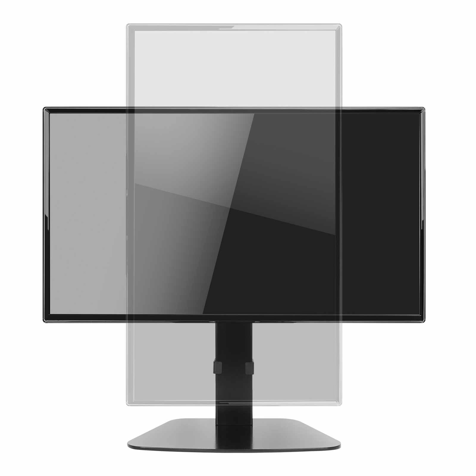 Soporte de escritorio para un solo monitor con pistón de gas para ajuste de altura Image 6