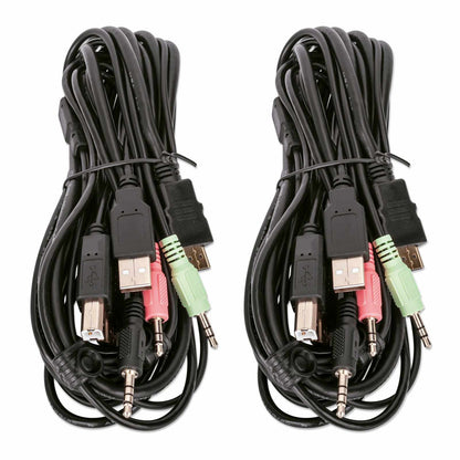 Switch KVM HDMI de 2 puertos y doble monitor  Image 8