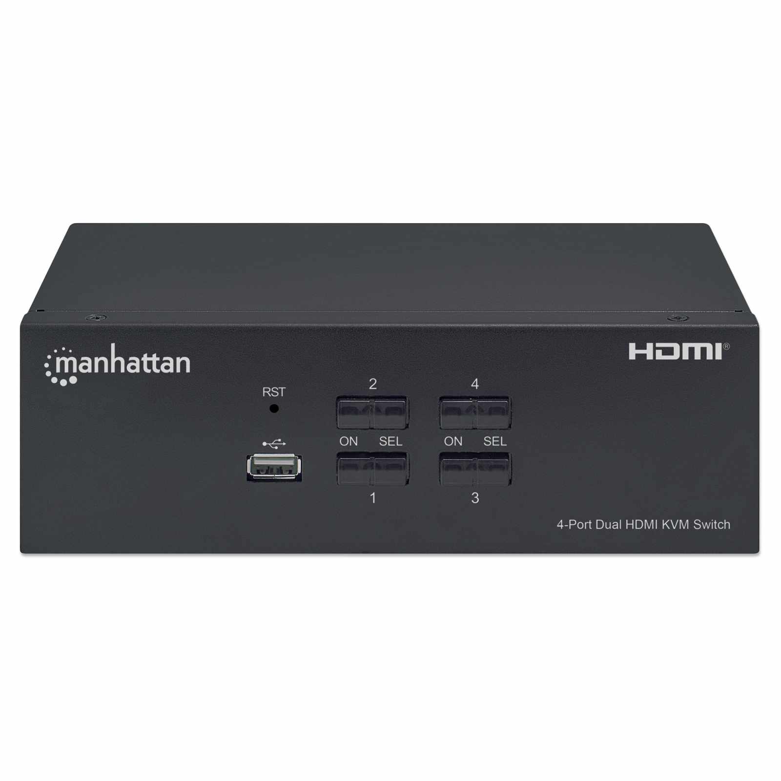 Switch KVM HDMI de 4 puertos para dos monitores Image 4