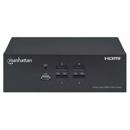 Switch KVM HDMI de 4 puertos para dos monitores Image 4