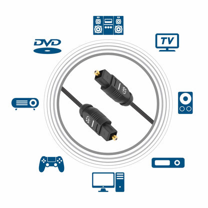 Cable de audio digital óptico Toslink Image 9