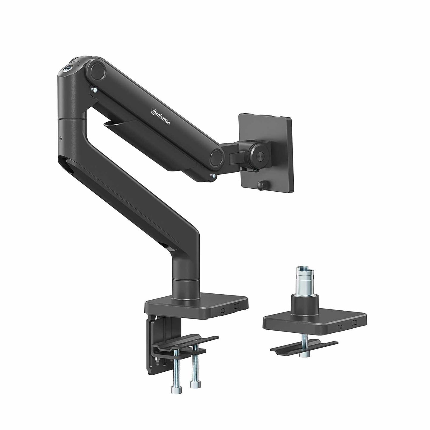 Soporte de aluminio con sistema de pistón para 1 monitor de 17" a 49" Image 11
