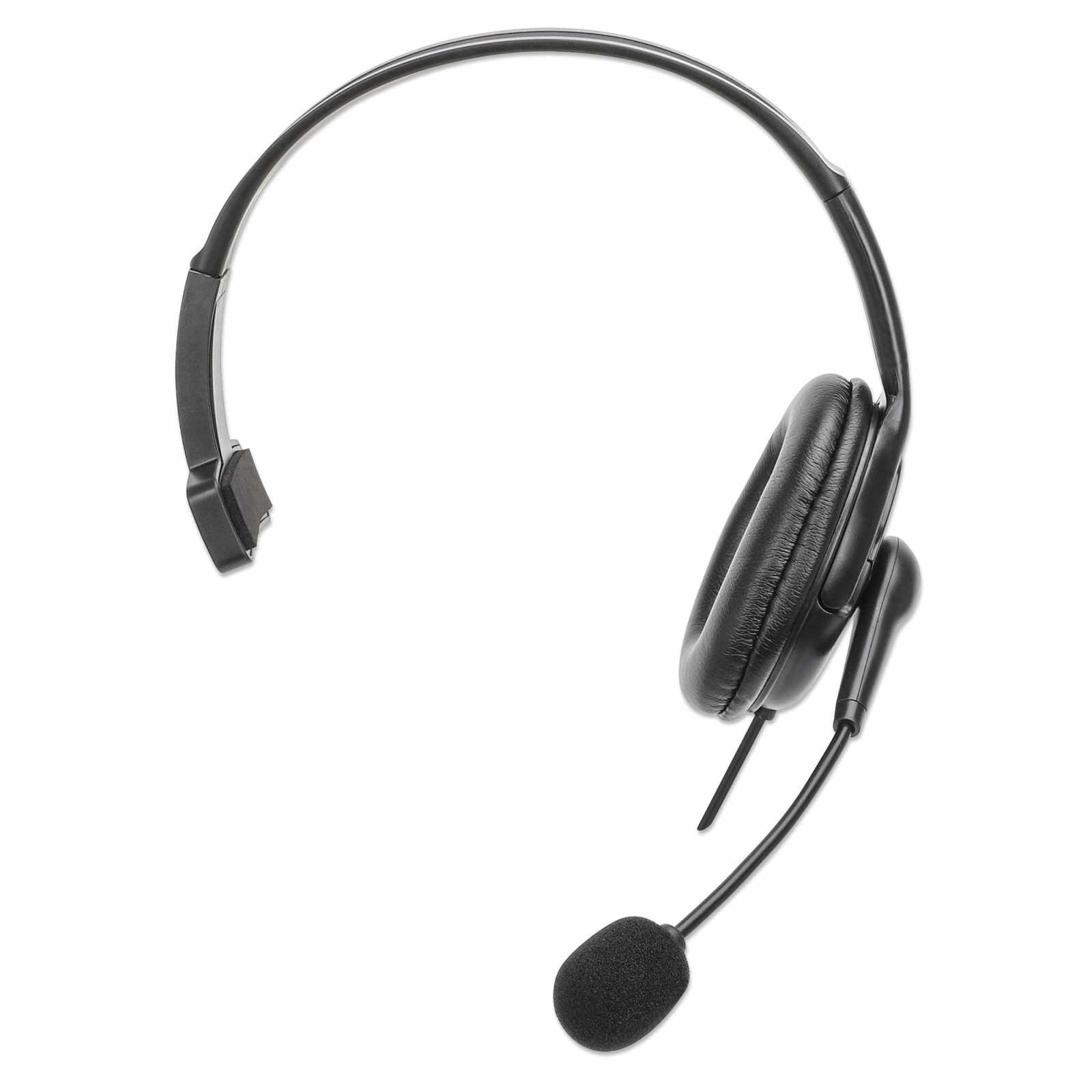 Audífono monoaural USB con micrófono reversible Image 4