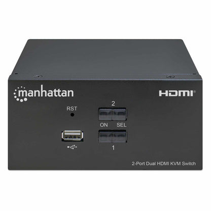 Switch KVM HDMI de 2 puertos y doble monitor  Image 4