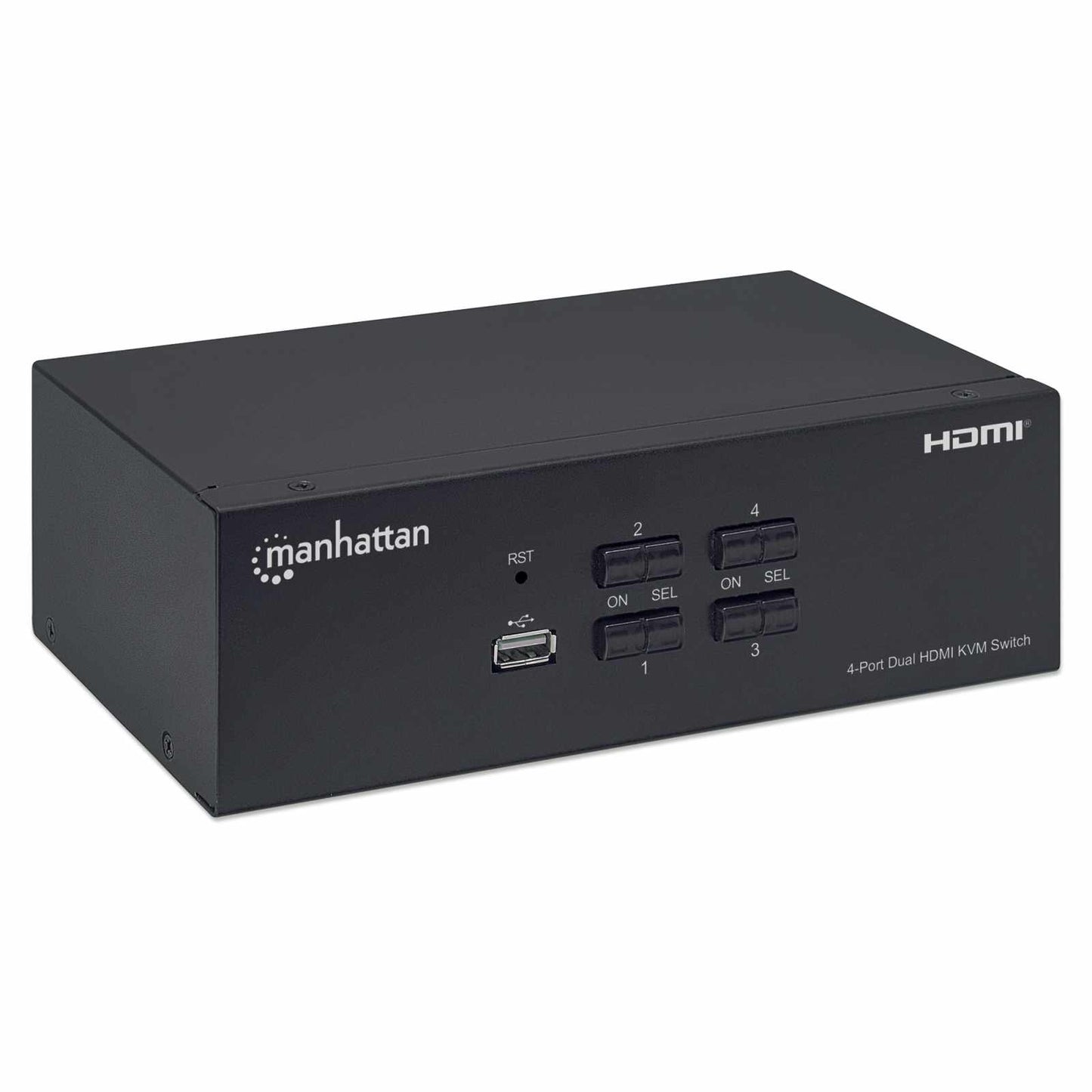 Switch KVM HDMI de 4 puertos para dos monitores Image 3