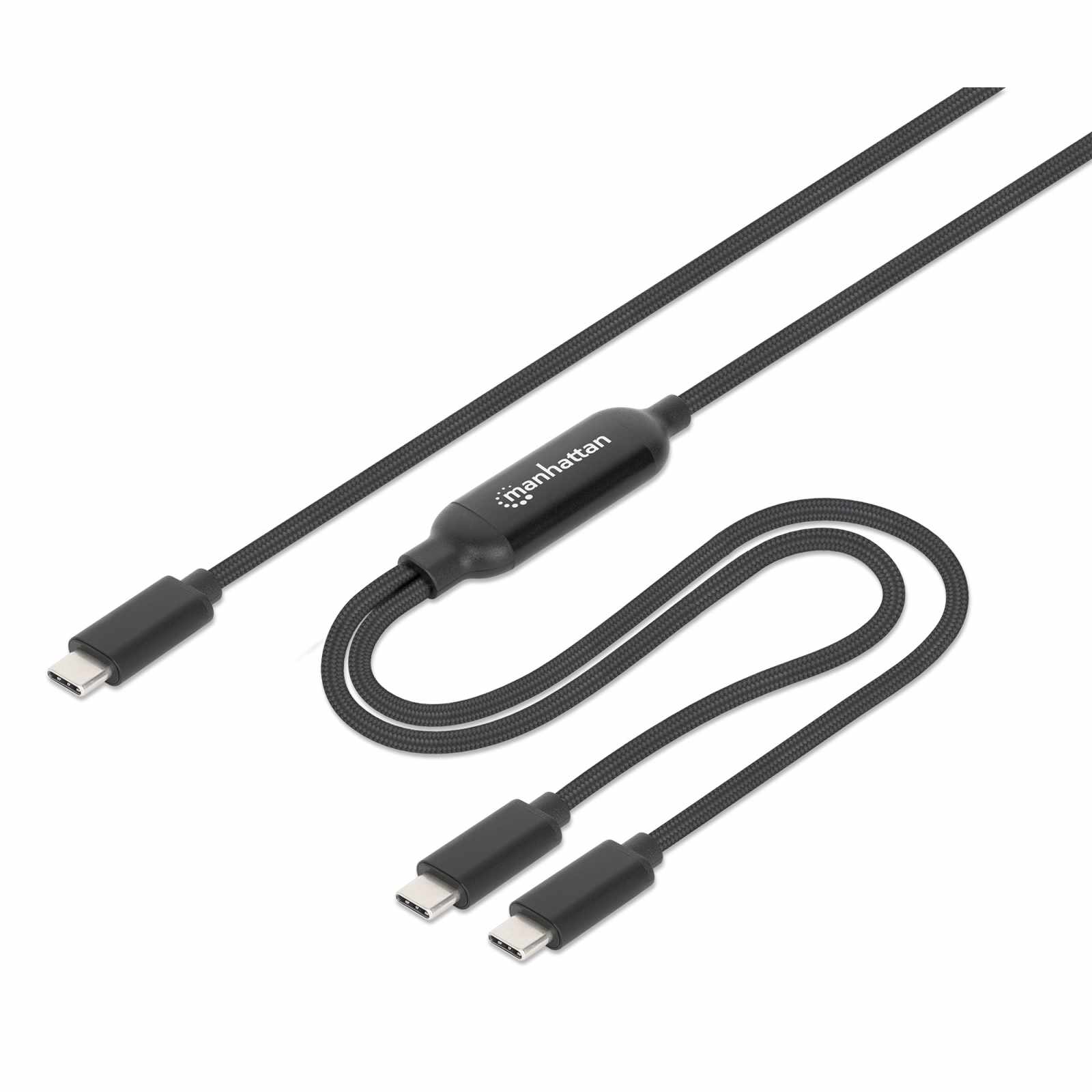 Cable de carga USB-C doble 100 W, 2 m (7 ft) Image 1