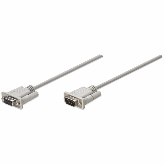 Cable de datos DB9 Macho a DB9 Hembra Image 1