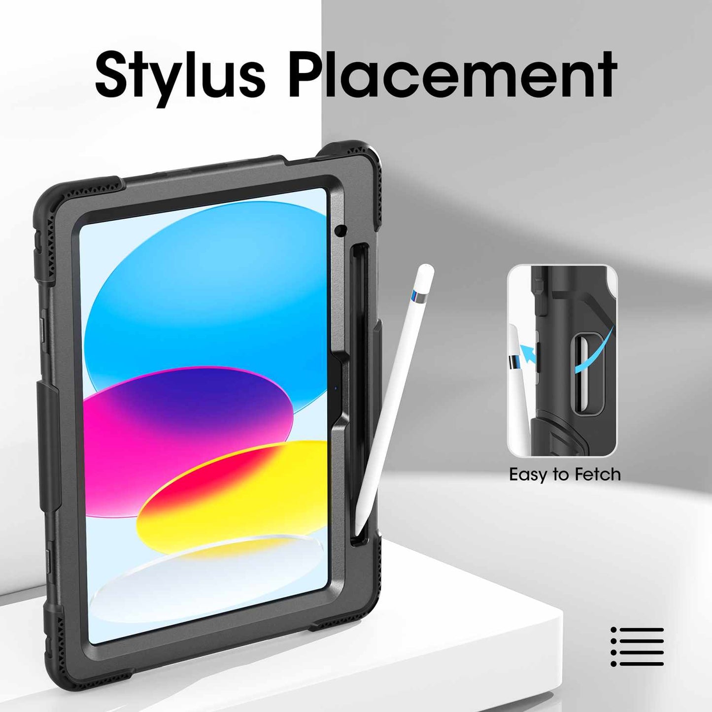 Funda rígida de uso rudo para iPad® de 10.9" (10ª Gen) Image 12