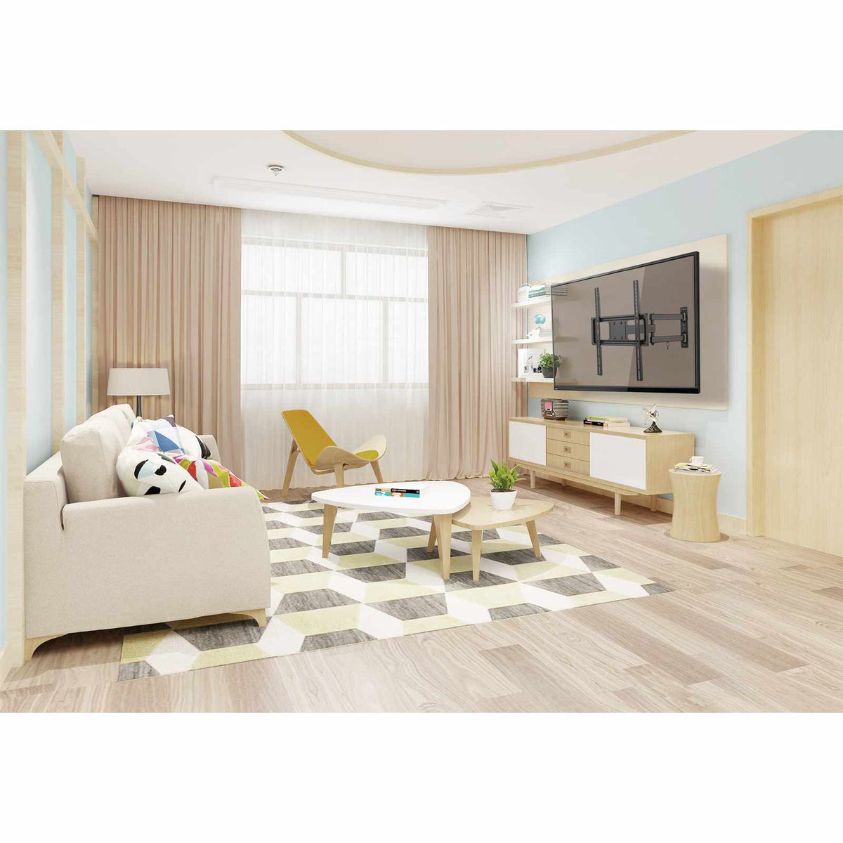 Soporte de Pared Universal Básico de Movimiento Completo para Pantallas de 32" a 55" Image 10
